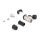 RJ45 Modularer Stecker zur Eigenmontage Cat.6A mit robusten Kabelsteckergehäuse und Schutzkappe passend für die Delock Durchführungskupplungen