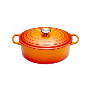 Le Creuset Signature Bräter oval 31 cm ofenrot