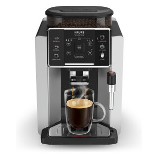 EA910E10 , Kaffeevollautomat , schwarz-silber