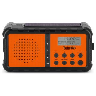Technisat Techniradio Solar 2 schwarz/orange