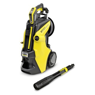K 7 Premium Smart Control Flex (gelb/schwarz, Bluetooth, LCD-Display und Schlauchtrommel)