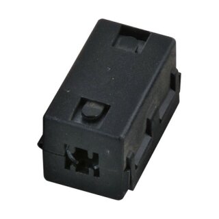 EFB Ferrit-Ringkern 6,5mm, schwarz, eckig