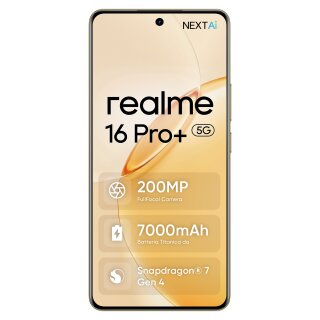 Realme 16 Pro+ 5G Dual Sim 12RAM 512GB gold