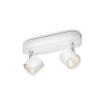 Philips myLiving LED Spot Star 2flg. 1000lm Weiß