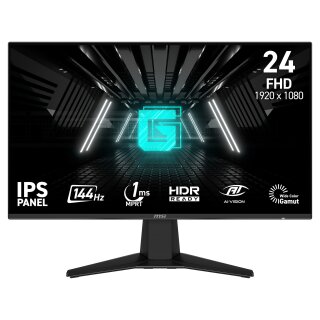 60,5cm/23,8" (1920x1080) MSI G242L E14 16:9 FHD IPS 1ms 144Hz HDMI DisplayPort VESA HDR