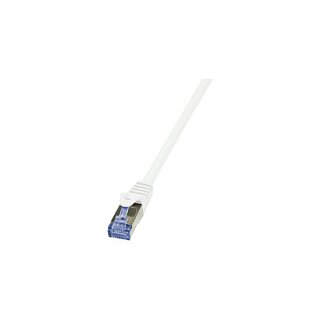 Logilink Patchkabel mit Cat7-Rohk. Primel. S/FTP weiß 1,00m