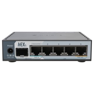 MikroTik RouterBOARD E60iUGS, hEX S, 5x Gigabit, 1x 2.5G SFP, USB