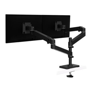 Ergotron LX Pro - Mounting Kit (Dual Arm) - for 2 LCD displays - perforated plate mounting - alumini