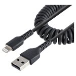 STARTECH.COM 50cm USB auf Lightning Kabel Spiralkabe MFi...