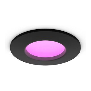 Philips Hue White&Col. Amb. Slim Recessed Light S EMEA-Black