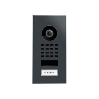 DoorBird D1101V IP Video Türstation Unterputz RAL 7016
