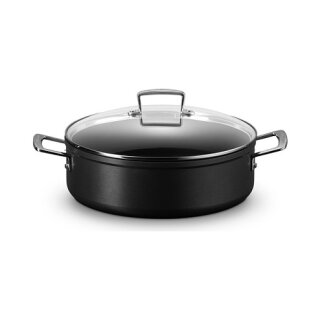 Le Creuset Toughened Non-Stick NonStick Sauteuse with Glass Lid 28cm (51113280010500)