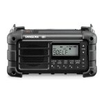 Sangean MMR-99 DAB schwarz Notfall/Kurbel/Solar Radio