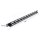 19" 0,5 HE Panel L-Form 22 mm mit Kabelbinderbefestigung schwarz
