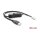 Lüfterkabel USB 2.0 Typ-A Stecker zu 3 Pin (2 Pins belegt) Lüfteranschluss-Stecker mit Schalter 50 cm