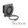 Radiallüfter / Lüftergebläse 12 V DC 75 x 75 x 15 mm mit 3-Pin Lüfteranschluss, schwarz