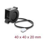 Radiallüfter / Lüftergebläse 12 V DC 40 x...