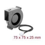 Radiallüfter / Lüftergebläse 12 V DC 75 x...