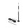 DELOCK LTE Antenne SMA Stecker 5 dBi starr omnidirektional mit magnetischem Standfus und Anschlusskabel RG-174, 3 m outdoor schwar