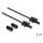 Delock LWL POF Kunststoff Kabel HFBR 4532-4532Z Simplex Stecker zu Simplex Stecker 2 m