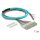 Delock LWL Pigtail Fanout Kabel 12 x LC-UPC Simplex Stecker zu 12 x offenes Kabelende 1 m