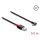 Delock EASY-USB 2.0 Kabel Typ-A Stecker zu USB Type-C™ Stecker gewinkelt links / rechts 0,5 m schwarz