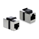 Delock Keystone Modul Kupplung RJ45 Buchse zu RJ45 Buchse...