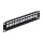 DELOCK 10 Keystone Patchpanel 12 Port M