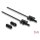Delock LWL POF Kunststoff Kabel HFBR 4532-4532Z Simplex Stecker zu Simplex Stecker 3 m