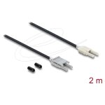 Delock LWL POF Kunststoff Kabel HFBR 4506-4516Z Duplex...