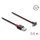 Delock EASY-USB 2.0 Kabel Typ-A Stecker zu USB Type-C™ Stecker gewinkelt oben / unten 0,5 m schwarz