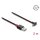 EASY-USB 2.0 Kabel Typ-A Stecker zu USB Type-C™ Stecker gewinkelt oben / unten 2 m schwarz