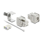 Delock Keystone Modul RJ45 Buchse zu LSA Cat.6A geschirmt...