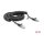 Delock RJ50 Spiralkabel Stecker zu Stecker 2 m schwarz