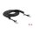 Delock RJ50 Spiralkabel Stecker zu Stecker 3 m schwarz