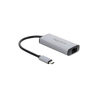 Delock USB Type-C™ Netzwerk Adapter 10 Gigabit LAN 1 x RJ45