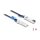 Delock Twinax Kabel SFP28 Stecker zu SFP28 Stecker 25 Gbps 2 m