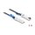 Delock Twinax Kabel SFP28 Stecker zu SFP28 Stecker 25 Gbps 3 m