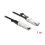 Delock Twinax Kabel QSFP28 Stecker zu QSFP28 Stecker 100...