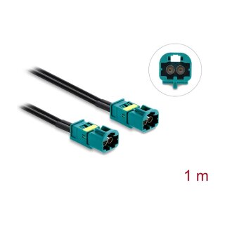 Delock Kabel Mini FAKRA Z Stecker dual zu FAKRA Z Stecker dual