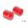 Delock Staubschutz für SMA Stecker 10 Stück Silikon rot