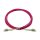 BlueOptics LWL Patchkabel LC / LC MM OM4 magenta 2,0m