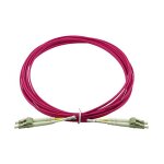 BlueOptics LWL Patchkabel LC / LC MM OM4 magenta 3,0m