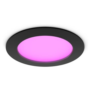 Philips Hue White&Col. Amb. Slim Recessed Light L EMEA-Black