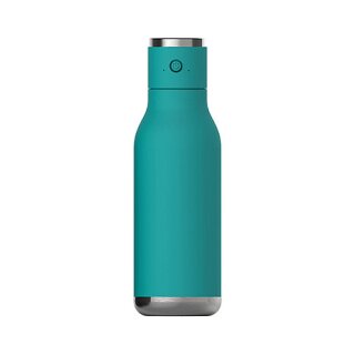 - Wireless Beat - isolierte Edelstahlflasche mit BT Lautsprecher Aquamarin
