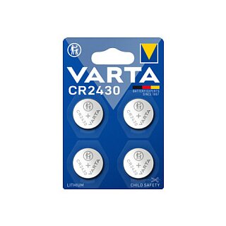 Lithium Coin Knopfzelle CR2430 (4 Stck)