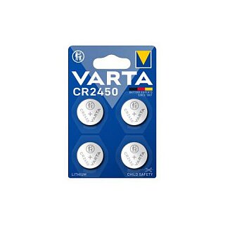 Lithium Coin Knopfzelle CR2450 (4 Stck)
