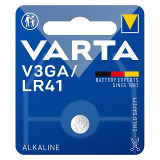Alkaline Special Knopfzelle 1,5V, V3GA / LR41 (1 Stck)