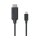 USB C Adapterkabel Typ C -HDMI M/M 4k 60 Hz 1m, sw