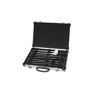 Bohrer-Meielset D-42444 SDS+, 17-teilig, Meiel- & Bohrer-Satz